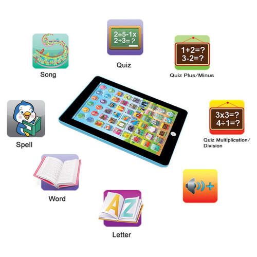 Kids Learning Tablet with 6 Educational Games 2