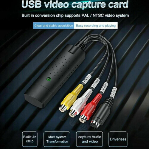 USB2.0 videooptager til konvertering af VHS til digital 2