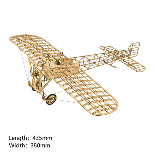 Tre Blériot XI flymodellsett 1:23 skala 2