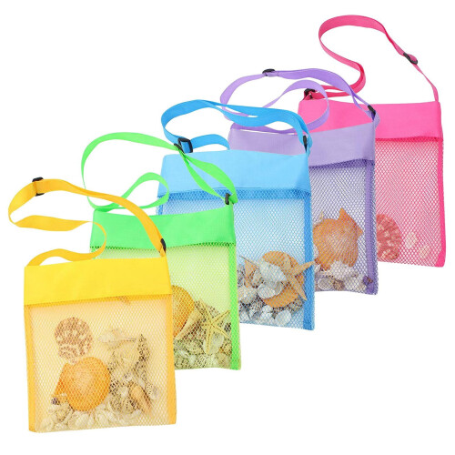 Mesh Beach Bag for Kids Waterproof Portable Tote 2