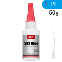 (50g-1pc)502 Adhesivo súper extra fuerte 20g, (Paquete de 10), Adhesivo de cianoacrilato, para plást