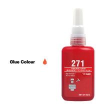 (50 ml 271) 10 ml 243 Fijador de roscas Azul Pegamento para tornillos Pegamento anaeróbico Antiafloj