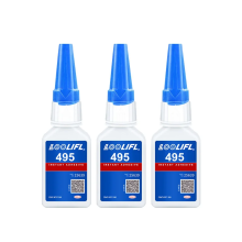(L495-20ml-3pcs)502 NUEVO SUPERPEGAMENTO401 Adhesivo instantáneo 495 Adhesivo de cianoacrilato Adhes