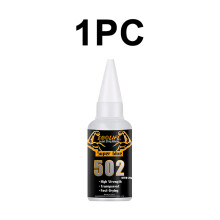 (Q-502-20g-1pc) LOOLIFL 502 Pegamento instantáneo especial para estudiantes, material escolar, mini