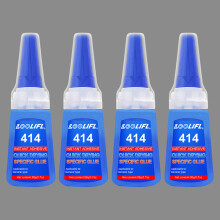 (HAN414-20ML-4PC) LOOLIFL 1-3 piezas 414 Super Glue Adhesivo de cianoacrilato de secado rápido insta