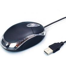 Kablet USB optisk mus til bærbar computer, 1000 DPI