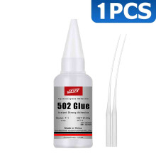 (20 g (0,7 oz) - 1 unidad) Peso neto 20 g 502 Super Glue Adhesivo de cianoacrilato de secado rápido