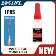 (KYX-20g-1pc)LOOLIFL 20/50g Pegamento súper resistente para soldadura, adhesivo universal de alta re