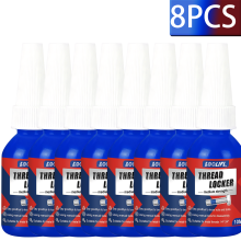 (B-243-10ML-8PCS) Lo más vendido: fijador de roscas LOOLIFL 243 de 10 ml, pegamento sellador para to