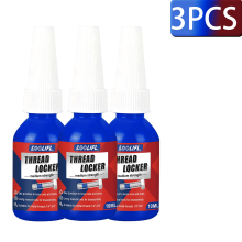 (B-243-10ML-3PCS) Lo más vendido: fijador de roscas LOOLIFL 243 de 10 ml, pegamento sellador para to