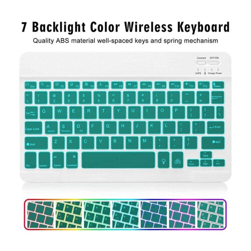 Custodia con tastiera retroilluminata per iPad Air 4 e 5 1