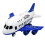 Passagerarflygplansleksak med 6 legeringsfordon 5