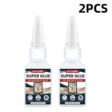 (DIY-20G-2PC) Pegamento especial LOOLIFL para manualidades: fuerte, de secado rápido, inodoro, ideal