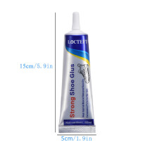 (01-60ml) Adhesivo fuerte para reparación de calzado, zapatero, súper universal, impermeable, fuerte