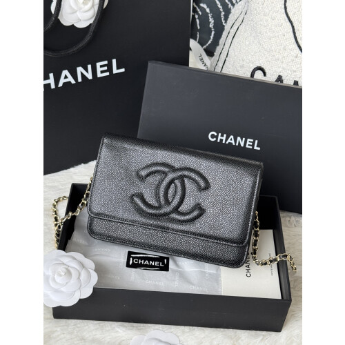 Chanel WOC Mixed Leather Flap 6809
