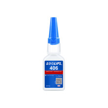 (llao-406-20ml-1pc) Pegamento para automóviles 406 súper resistente, curado en 3 segundos, impermeab