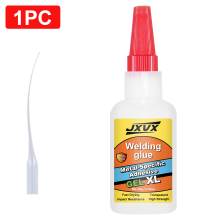 (50 g - 1 unidad) Adhesivo transparente de alta resistencia a base de aceite, 50 g, curado rápido, u