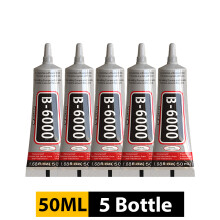 (50 ml, 5 botellas) 15/25/50/110 ml B6000 Super Glue Adhesivo para pantallas táctiles de teléfonos m