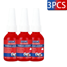 (A-271-10g-3pcs) LOOLIFL 1-5pcs Fijador de roscas rojo Pegamento para roscas Agente fijador de rosca