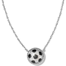 Basketball-Anhänger-Halskette aus Sterlingsilber