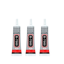 (XIn-b7000-25ml-3pc) El pegamento súper B-7000, las manualidades con diamantes de imitación transpar