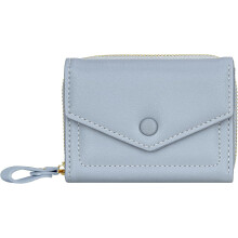 Women's Bifold Wallet with RFID Blocking and Zip Coin Pocket