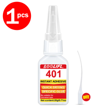(B401-20g-1PC) Pegamento para zapatos - profesional, transparente, impermeable y de secado rápido, a