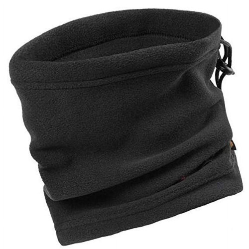 Fleece helmaske og halsvarmer til vintersport