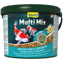 Tetra Pond Multi Mix, Complete Varied Fish Food for A Mixed Stock of Pond Fish, 10 Litre