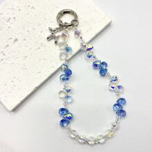Cordón para teléfono con cristales brillantes – Cadena para la muñeca para el teléfono