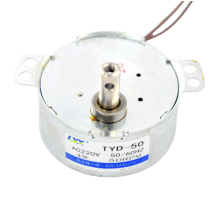 TYD50 4W 50RPM Synchronous Motor 220V-240V 50/60Hz Barber Light Box Motor