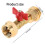 Gas Refills Adapter with Valves Metal Quick Connect Adapter 4