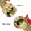 Gas Refills Adapter with Valves Metal Quick Connect Adapter 5