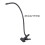 Multiple Position Camera Clamp With 40cm Bendable Arm 360-Black 2