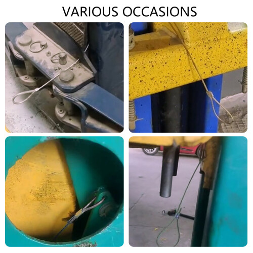 Professional Safety Cable With Clip For Lifting Machine Strong 1