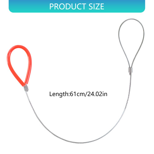 Professional Safety Cable With Clip For Lifting Machine Strong 2