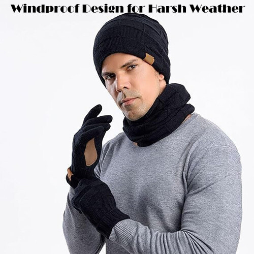 Σετ 3 τεμαχίων Ardenknit Winter: Καπέλο, κασκόλ και γάντια 2