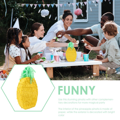 Hemoton Candy-Filled Fruit Pinata Decor with Pendant 1