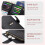 Women's Leather Trifold Wallet with RFID Blocking and Pen 3