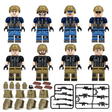 Mercenary Toy Soldiers Army Minifigure Set Toy Soldiers Figures with Weapons