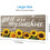 Solsikke Blomster XL Musemåtte 80x30cm 3