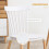 Homcom Sillas de Comedor Blanco 43 x 52.5 x 83 cm 5
