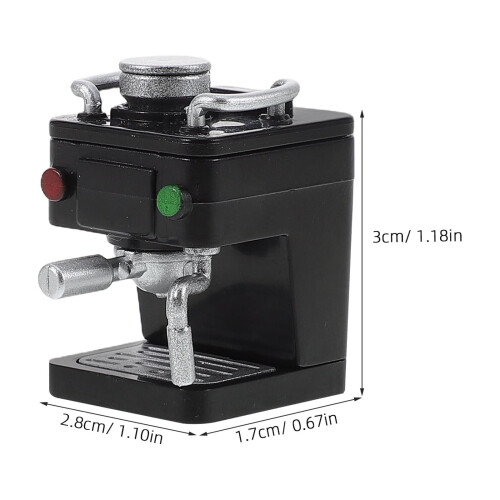 Miniature kaffemaskine til dukkehuskøkken 1