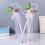 Baguette de fleurs en soie élégante pour mariage,-Violet 7