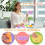 Kawaii Mochi Squishy-k - TPR, 100 db 3