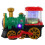 Train éducatif vert pour tout-petits 5