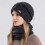 Women's Winter Hat and Scarf Set Soft Knit 1 Pack 4