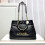 Chanel Puffer Tote Logo Chain Bag 1