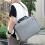 Bolsa de ombro para laptop de 15,6 ou 17 polegadas em tecido Oxford 4