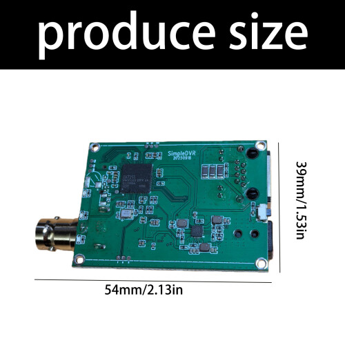 Space Saving Board BNC to RJ45 Video Converter Low Delay 2